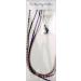 Real Feather Hair Extensions - Auburn Purple (5 Feathers) | Top Quality Feathers - Buy Online on GoSupps.com