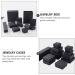 96pcs Black Jewelry Box Jewelry Boxes Wedding Jewelry Bracelet Organizer Proposal Kraft Paper 5X5CM Black 96pcs - Buy Online on GoSupps.com