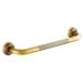 Bathroom Grab Bar Brass Retro Anti-skid Track Shower Disabled Support Grab Bar Towel Rack (Color : Black) (Brass)