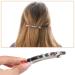 10 cm Turtle Shape Hair Clips - 12 Elegant Acetate Ponytail Accessories | Automatic Hair Needles for Women Hair Styling - Buy Online on GoSupps.com