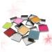 FOMIYES 56pcs Metal Pans for Eyeshadow Empty Eyeshadow Tin Pan Aluminum Plate Tin Pot Iron Plate medium Silver