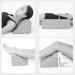 Amagogo Ergonomic Leg Pad with Washable Bamboo Cover - Ultimate Comfort for Relaxed Sleep - Buy Online on GoSupps.com