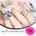 FRCOLOR 1 Piece Natural Agate Mixing Plate Durable Manicure Palette For Color Mixing Nail Art For Lipstick Pigments Elegant Storage Solution For Women - Buy Online on GoSupps.com