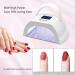 BOLASEN 80W UV Nail Lamp for Fast Gel Polish Curing | Salon Quality LED Nail Dryer with 42 Beads and 4 Timers | Auto Sensor | Gift for Women - Buy Online on GoSupps.com