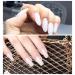 Joligel Poly-Nail Extension Gel Kit - Home Manicure Set with Brush Tips Clipper & Towels (White 30g) - Perfect for Nail Art & Extensions - Buy Online on GoSupps.com
