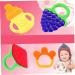 TOYANDONA Silicone Baby Teether - Safe Colorful Grinder for Infant and Toddler Teething - Buy Online on GoSupps.com