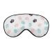Colorful Doodle Dogs Paws Sleep Mask for Women Adjustable Sleeping Eye Shades Cover with Elastic Strap