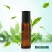 Yalbdopo 10ml Amber Glass Roller Bottles for Essential Oils - Refillable with Black Lid 12 Labels Pipette & Opener - Perfect for Aromatherapy - Buy Online on GoSupps.com