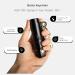 BOTIZR TSA-Approved Mini Hand Sanitizer Holder Keychain - Refillable Spray Bottle, Leak Proof, Black Leather - Buy Online on GoSupps.com