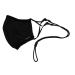 Croakies Washable 3 Ply Reusable Face Mask & Retainer Combo with Bamboo Barrier Black