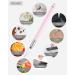 Craft Hobby Knife Set - 2 Exacto Knives, 60 Blades & Bag - Precision Cutter for Scrapbooking, Stencil, Carving - Pink - Buy Online on GoSupps.com