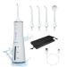 BosiBozi Rechargeable Water Flossers for Teeth 4 Modes Cordless & Portable Power Dental Flossers 300ML Tank IPX7 Waterproof Water Flosser USB-C Charing Cable 3 Jet Heads 1 Tongue Scrapper