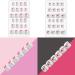 Allstarry 120pcs 5 Pack French Children Nails: Flower Series | Pre-Glue Full Cover Short False Nail Kits for Girls | Cute Nail Art Decoration - Buy Online on GoSupps.com