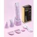 AREYZIN Bikini Trimmer for Women - Painless 3-in-1 Electric Razor & Personal Shaver Kits with USB Recharge Dock Replaceable Ceramic Blades IPX7 Waterproof - Purple - Buy Online on GoSupps.com