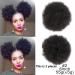 8 Inch Afro Puff Synthetic Hair Bun | Kinky Curly Drawstring Ponytail Extensions for Women - Color 2 - Buy Online on GoSupps.com