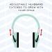 Muted Designer Hearing Protection for Infants & Kids - Adjustable Children's Ear Muffs from Toddler to Teen One Size Robot Blue - Buy Online on GoSupps.com