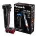 Panasonic ES-LL21 Hybrid Wet & Dry Electric 3-Blade Shaver with Trim Attachment for Men (2 Pin Plug) Black ES-LL21-K511 Single