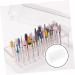 Housoutil Nail Art Storage Box Magnetic Bits Hex Organizer Nail Art Salon Goods Nail Drills for Acrylic Nails Professional Nail Drill Holder Para Grinding Head Major Abs Women's - Buy Online on GoSupps.com
