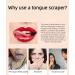 Metal Tongue Scraper (2 Pack) with Case for Adults, Men, Women & Children - Oral Care Tool to Reduce Bad Breath - Buy Online on GoSupps.com