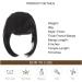 Bangs Synthetic Bangs Hair Clip In Extensions Natural Fringe Bangs Clip In Front Neat Flat Bang Short Straight Hair Bangs Bangs Hair Clip(SW65-05) 10inches SW65-05 - Buy Online on GoSupps.com
