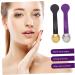 FRCOLOR Eye Cream Spoon Massager Set - 6 Pcs Facial Massage Roller & Metal Eye Massager Tools for Effective Skincare - Compact & Assorted Colors - Buy Online on GoSupps.com