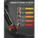 Hair Waver  3 Barrel Curling Iron for Beachy Waves  Hair Crimper with LCD Temp Display  Ceramic Tourmaline Triple Barrels Curling Wand  Beach Waver Curling Iron with Dual Voltage  Black - Buy Online on GoSupps.com