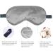 MOBEBI Silk Eye Mask for Sleeping - Natural Sleep Aid and Travel Blindfold - Grey - Buy Online on GoSupps.com