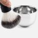 Sanwood Dust Remover Set | High Elasticity Beard Brush & Soap Shell for Men | Quick Foaming & Thick Shaving Brushes - Ideal for Home Use - Buy Online on GoSupps.com