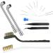 1 Set 3D Printer Nozzle Cleaning Tool Cleaning Brush Tweezers and Cleaning Needle Pin 3D Printer Cleaner Storage Box - Buy Online on GoSupps.com