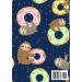 I LOVE SLOTHS...AND DONUTS Composition Notebook - 7x10 Size | Perfect for School & Journaling | International Shipping Available - Buy Online on GoSupps.com