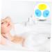 Magiclulu 3-Head Fabric Shower Cleaning Brush | Mini Hair Brush for Scalp Massage & Bathing - Deep Clean Paper Flowers - Buy Online on GoSupps.com