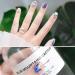 5 Sheets Nails Beauty Multi Styles DIY Salon Butterfly-shape Nail Sticker Nail Art Decorations 5D Nail Art Sticker Self-adhesive Back Glue - Buy Online on GoSupps.com