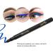 Liquid Eyeliner Pen Smudge Proof Eyeliner Long Lasting Fine Tip Eyeliner Pen for Precise Lines & Definition Precision Eyeliner Tool(Blue) - Buy Online on GoSupps.com