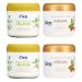Pack 4 - Cien - 2 x Oliva Hidratante Corporal Crema 250 ml + 2 x Argan Corporal Crema 250 ml. Suavidad para tu piel. Pack 4