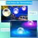 Antyingkai Solar Floating Pool Lights - Waterproof LED Garden & Pond Lighting - 2 Piece Set for Parties & Pools - Buy Online on GoSupps.com