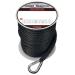 Extreme Max 3006.2057 BoatTector Solid Braid MFP Anchor Line with Thimble - 3/8" x 100', Black Black 3/8" x 100'