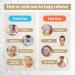 NEWGO Eye Mask Cooling Mask Face Cooling Mask for Migraines Headaches Swollen Tired Eyes Dark Circles Sinus Pain Ice Eye Mask (Gold) Light gold - Buy Online on GoSupps.com
