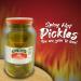 Mrs. Klein's Large Hot Pickles - Bold Spicy Dill Snack with Natural Ingredients | Kosher, Low Carb, Gluten Free & Vegan | 128 fl oz Jar - Buy Online on GoSupps.com