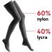 Lauma Medical Compression Stockings Class 2 - 23-32 mmHG Black S-Size Long for Varicose Veins & Leg Swelling Relief - Buy Online on GoSupps.com