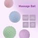 Foot Massager Ball with Stinging Points | Stress Relief & Plantar Fasciitis Relief | Skin-Friendly Green Massage Device - Buy Online on GoSupps.com