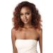 Outre Synthetic Half Wig - Loose Curl 18, Wet & Wavy (1B Off Black) - Buy Online on GoSupps.com