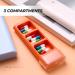 KENWINN One Day Pill Box - Daily Medicine Organizer for Prescriptions Vitamins & Supplements | International Shipping Available - Buy Online on GoSupps.com