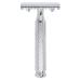 Buy Merkur Razor Plane 41C - Hexagonal Handle Gloss Chrome | Open Comb Wet Shaving Razor | Made in Germany | Zinc Die Casting - Buy Online on GoSupps.com