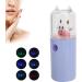 Light Purple and Yellow Nano Facial Mister 30ml Portable Handy Cool Mist Sprayer with Color Light Function Rechargable Cute Cow Design Cooling Mister(Purple) - Buy Online on GoSupps.com