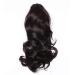 Buy Sego Ponytail Extension - Dark Brown Wavy 12 (30cm) Hair Piece | Voluminous Braid Hair Extension for Real Hair Look - International Shipping Available - Buy Online on GoSupps.com