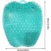 IOIUSKKU Foot Scrubber Portable Fruit Shape Hanging Home Bathroom Toilet Exfoliating Caring Washer Brush Dead Skin Remover - Buy Online on GoSupps.com