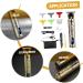 Buy Minkissy Nose & Beard Trimmer - 3 Sets Professional Men's Hair Clippers with Digital Display | Cordless & Versatile Grooming Tools for Men - International Shipping Available - Buy Online on GoSupps.com