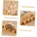GLEAVI 4pcs Wooden Roller Massage Tools | Soothing Neck Massagers for Relaxation & Pain Relief - International Shipping Available - Buy Online on GoSupps.com