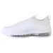 Nike Men's Air Max 97 (Gs) Athletics Shoes 40 EU White White Metallic Silver 000