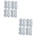 NOLITOY 8 Pairs Anti-wear Back Stickers Foot Heel Pads Underlayment High Heel Pad High Heel Cushion Heels for Women Dressy Heel Shoe Grips Half Size Pad Double Sided Tape Anti Drop Heel